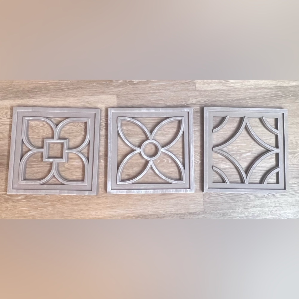 Farmhouse Wall Decor for Living Room - Rustic Wood Hanging Art set of 3 …